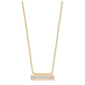 Kendra Scott • “Leanor” Gold + Slate Necklace